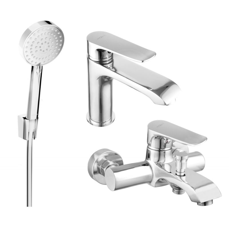 Zestaw wannowy Mexen Pecos chrom 72703R75-00 1 szt.