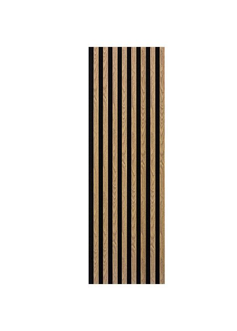 Lamel ścienny 6L Marbet Design WOODLINE 270x40 cm Dąb jasny na czarnym filcu 1 szt.