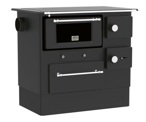 Kuchnia na drewno Alfa Plam REGULAR 46 ANTRACYT LEWA 8 kW 1szt.