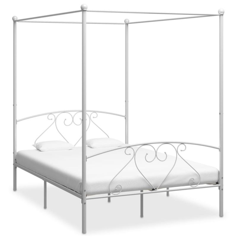 Łóżko metalowe WaszeMeble 160x200 cm biała WM-284430 1 szt.