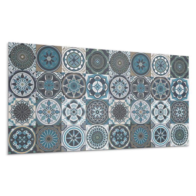 Kafelki samoprzylepne Wallfluent 40x20 cm Kratkowe mozaiki w stylu 10 szt.