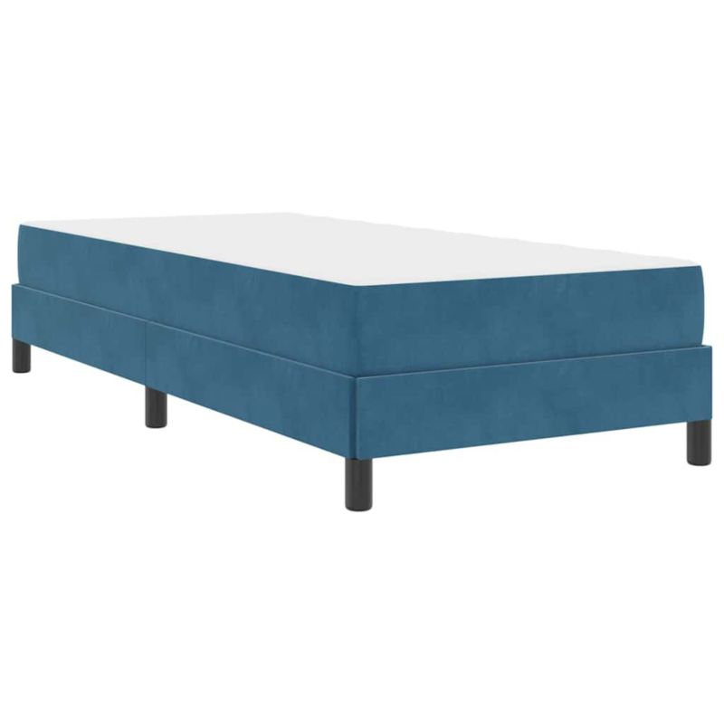 Łóżko z materacem WaszeMeble 90x190 cm niebieski WM-3398663 1 szt.