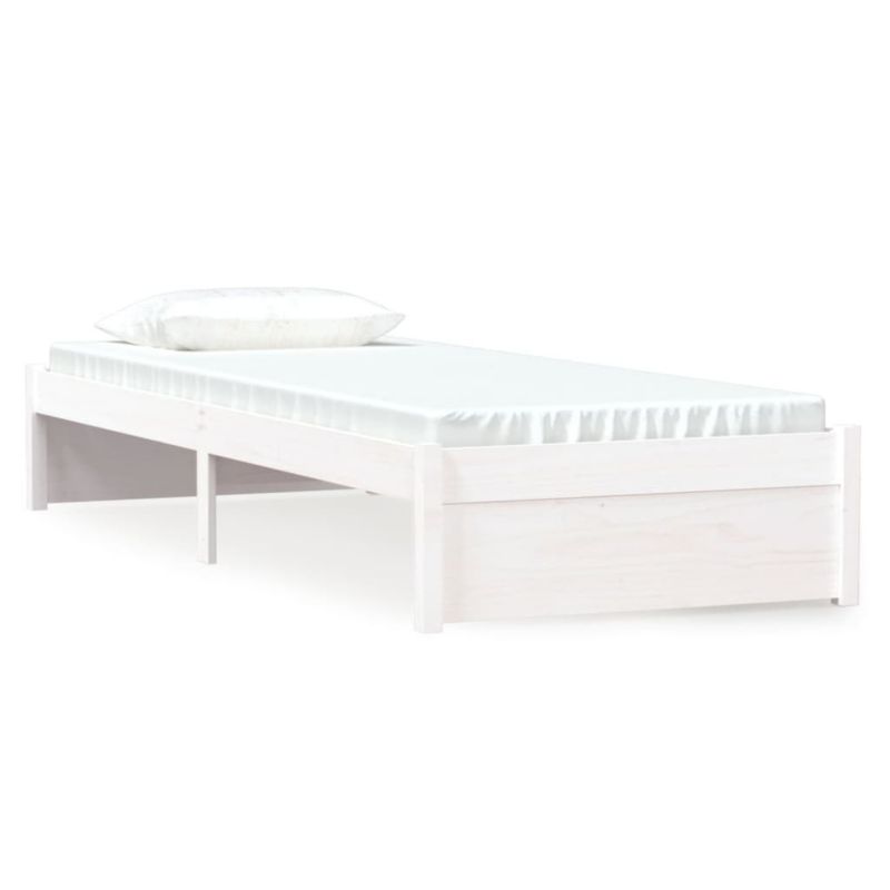 Łóżko drewniane WaszeMeble 75x190 cm biała WM-814910 1 szt.