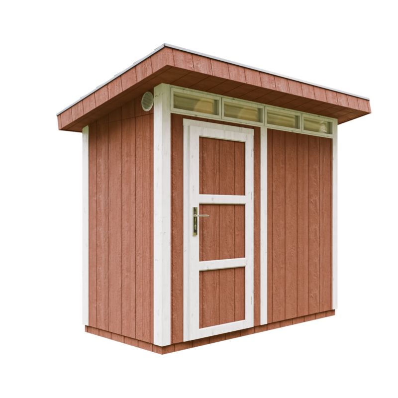 Szopa panelowa LP SmartSide TIMBELA M901-REDWOOD RED 3 m² Mała szopa z podłogą 1 szt.