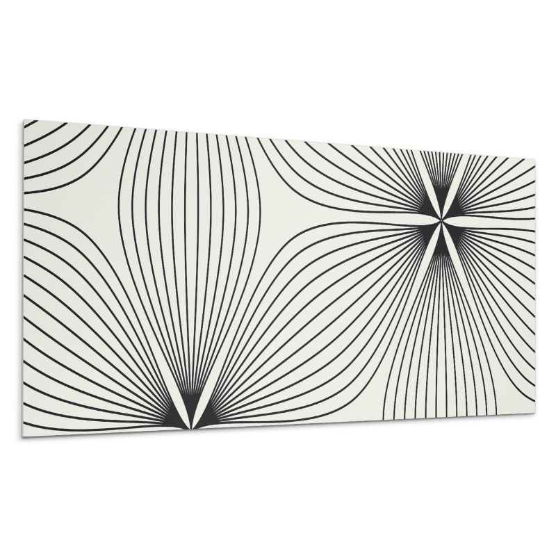 Panel samoprzylepny Wallfluent 100x50 cm Linie z dynamicznym wzornictwem 1 szt.