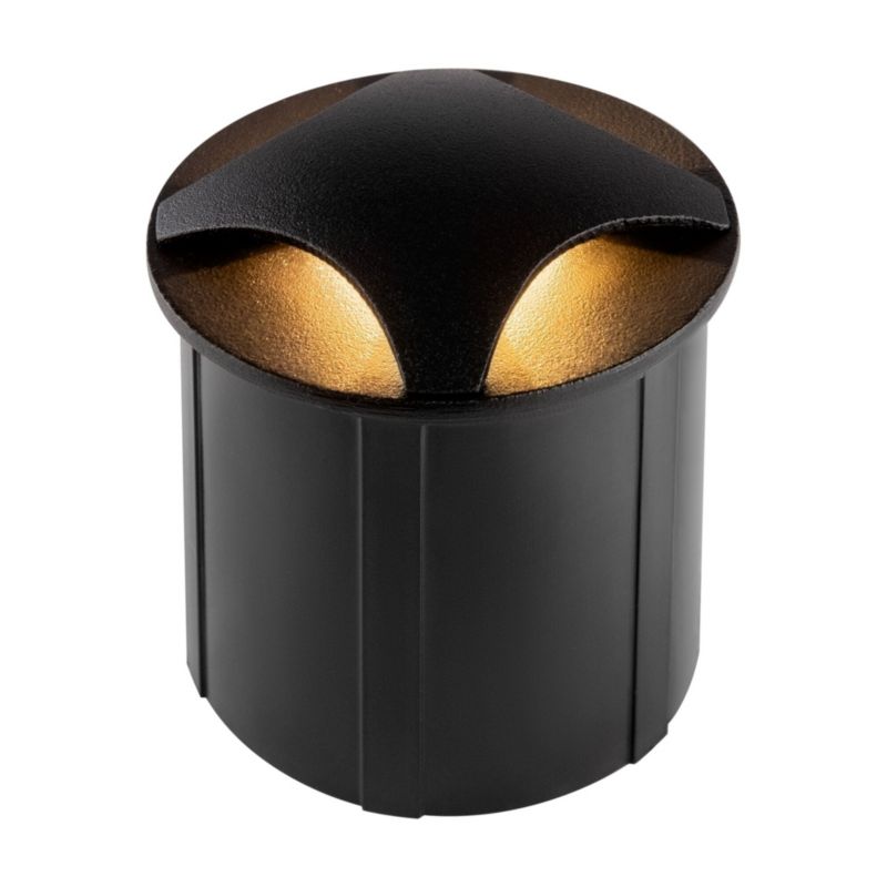 Oprawa zewnętrzna wpuszczana Maytoni Biscotti czarna LED 3W 3000K 60lm IP65 wym: 5,8 x 6,2 x 5,8 cm - 1 szt.