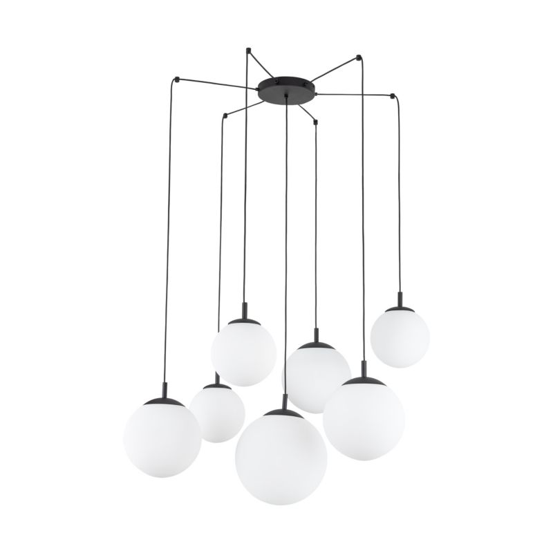 Lampa TK-Lighting Esme White Wisząca 7 - 1 szt.