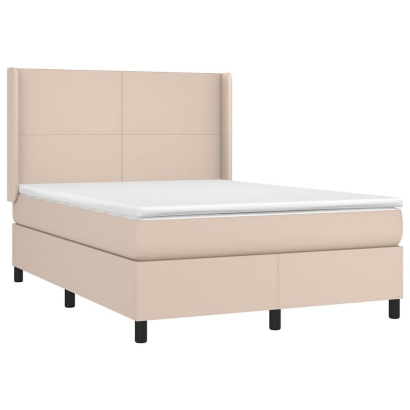 Łóżko kontynentalne WaszeMeble 140x190 Brązowe WM-3139264 1 szt.