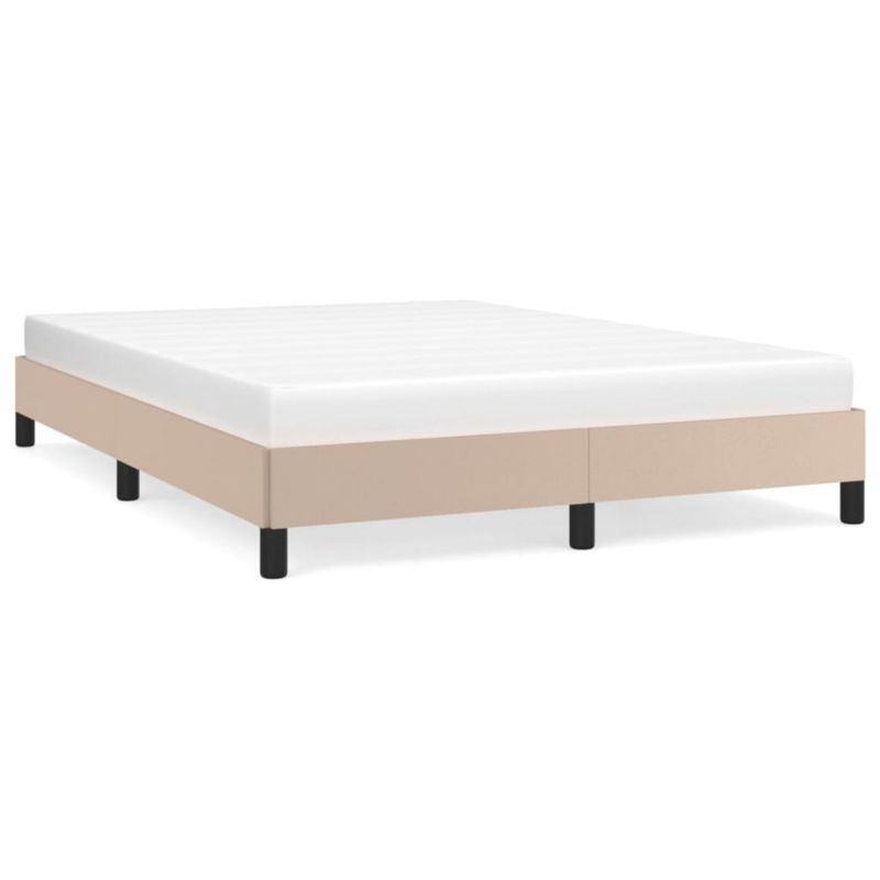 Łóżko tapicerowane WaszeMeble 140x190 cm brązowe WM-346903 1 szt.