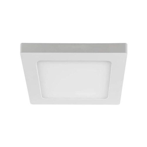 Plafon sufitowy nowoczesny V-TAC biały LED 12W 3000K 1200lm IP20 wym: 3 x 16,7 x 16,7 cm tworzywo sztuczne - 1 szt.