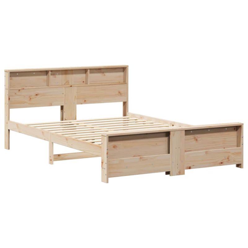 Łóżko drewniane WaszeMeble 160x200 cm beżowy WM-3394219 1 szt.