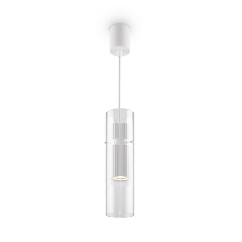 Lampa wisząca Maytoni Dynamics 3404 biało-przezroczysty 8 cm szerokości 1xGU10 x 50W 1 szt.