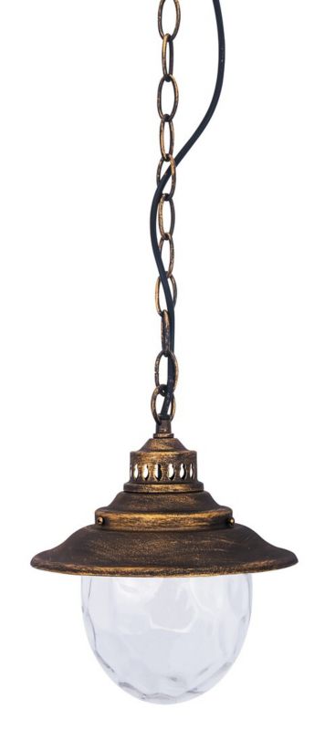 Lampa sufitowa zewnętrzna Rabalux Barcelona złota 1 x E27 x 60W IP43 wym: 93 x 21 x 21 cm - 1 szt.
