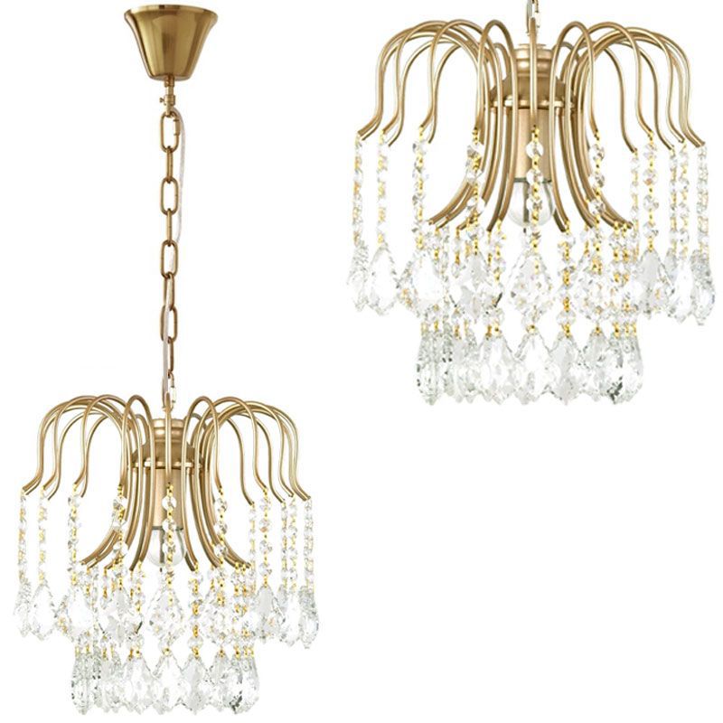 Lampa Sufitowa Wisząca Toolight App1650-1Cp Złoty 1 Szt
