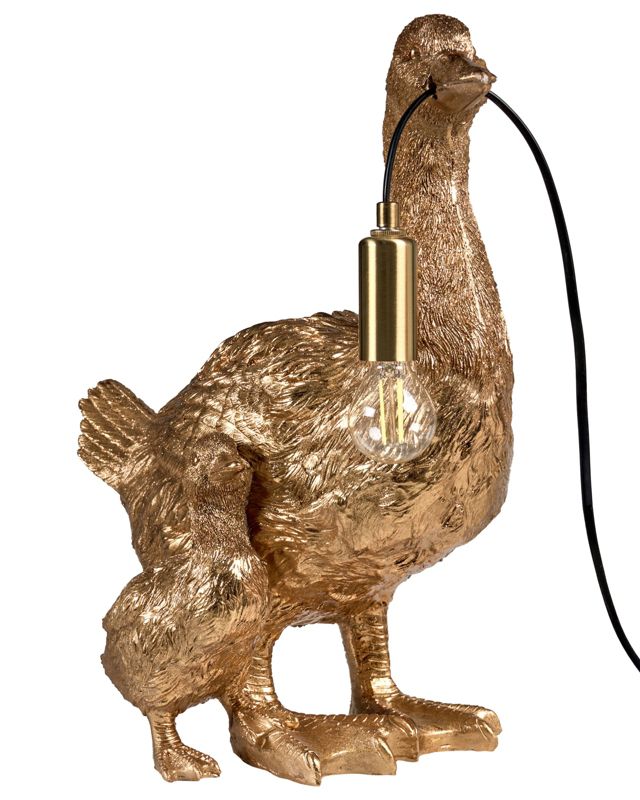 Lampa stołowa Kaczka Daffy Złoty 1 szt.
