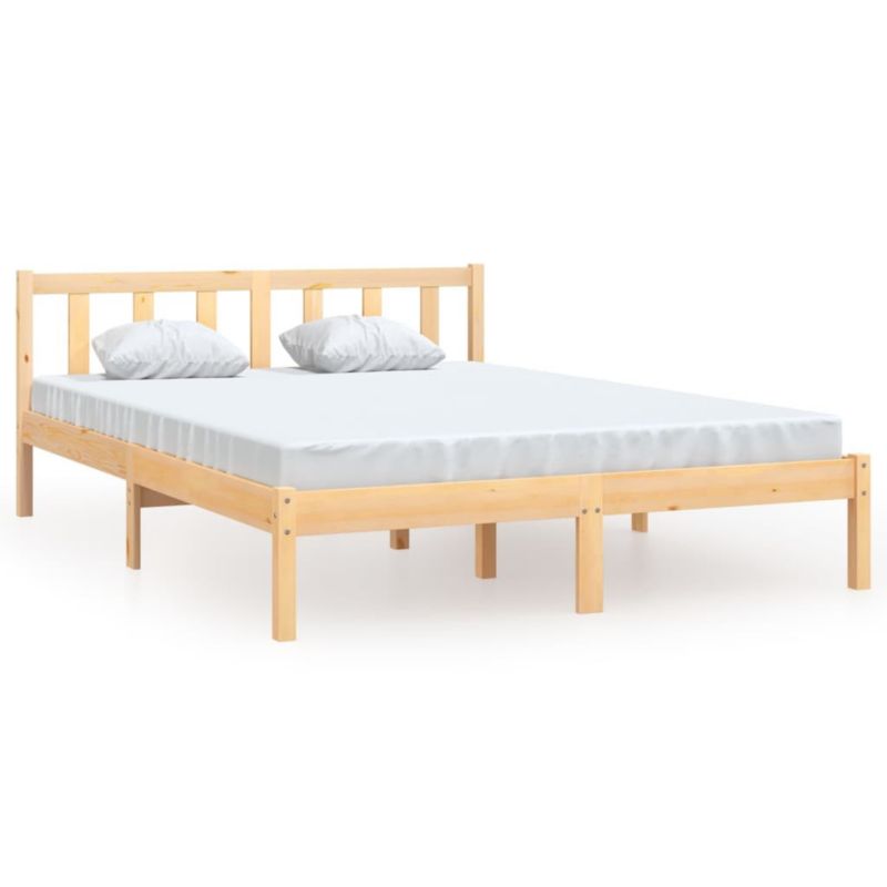 Łóżko drewniane WaszeMeble 120x190 cm brązowe WM-810052 1 szt.