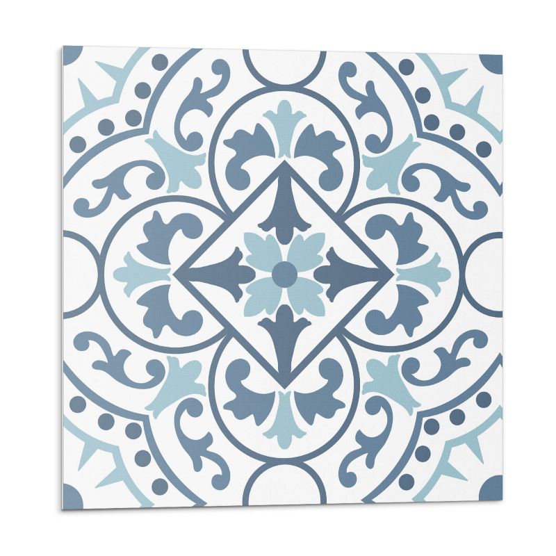 Kafelki samoprzylepne Wallfluent 50x50 cm Ornamenty roślinne z florystycznym akcentem 4 szt.