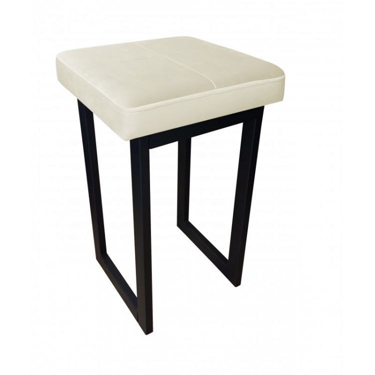 Taboret MAESTRO MG VELVET ecru ATOS 1 szt.