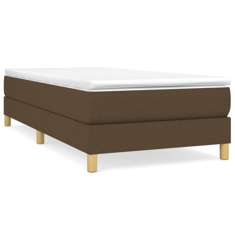 Łóżko kontynentalne WaszeMeble 100x200 cm brązowe WM-3144154 1 szt.