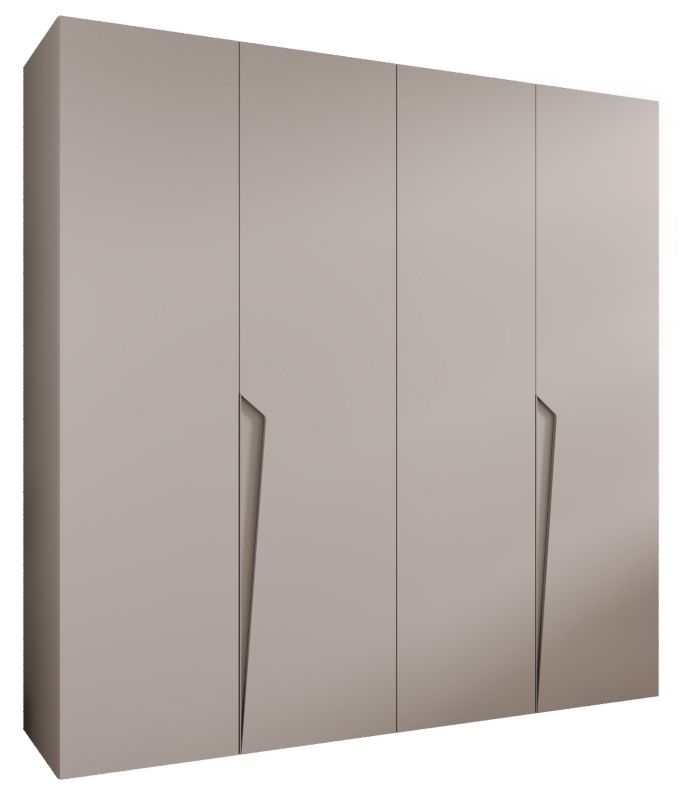Szafa uchylna otwierana Abiks PIANO 1 200 wys 202 cm Kaszmir + Kaszmir 1 szt