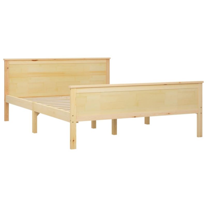 Łóżko drewniane WaszeMeble 120x200 cm brązowe WM-322176 1 szt.