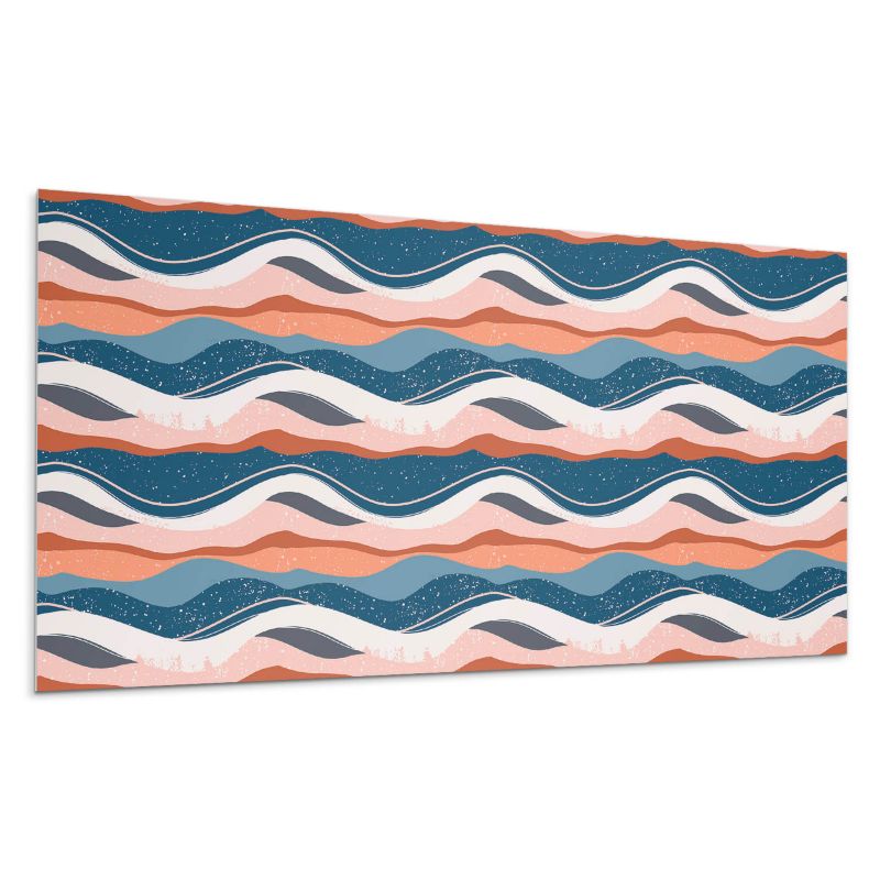 Panel samoprzylepny Wallfluent 120x60 cm Fale w nowoczesnych 1 szt.