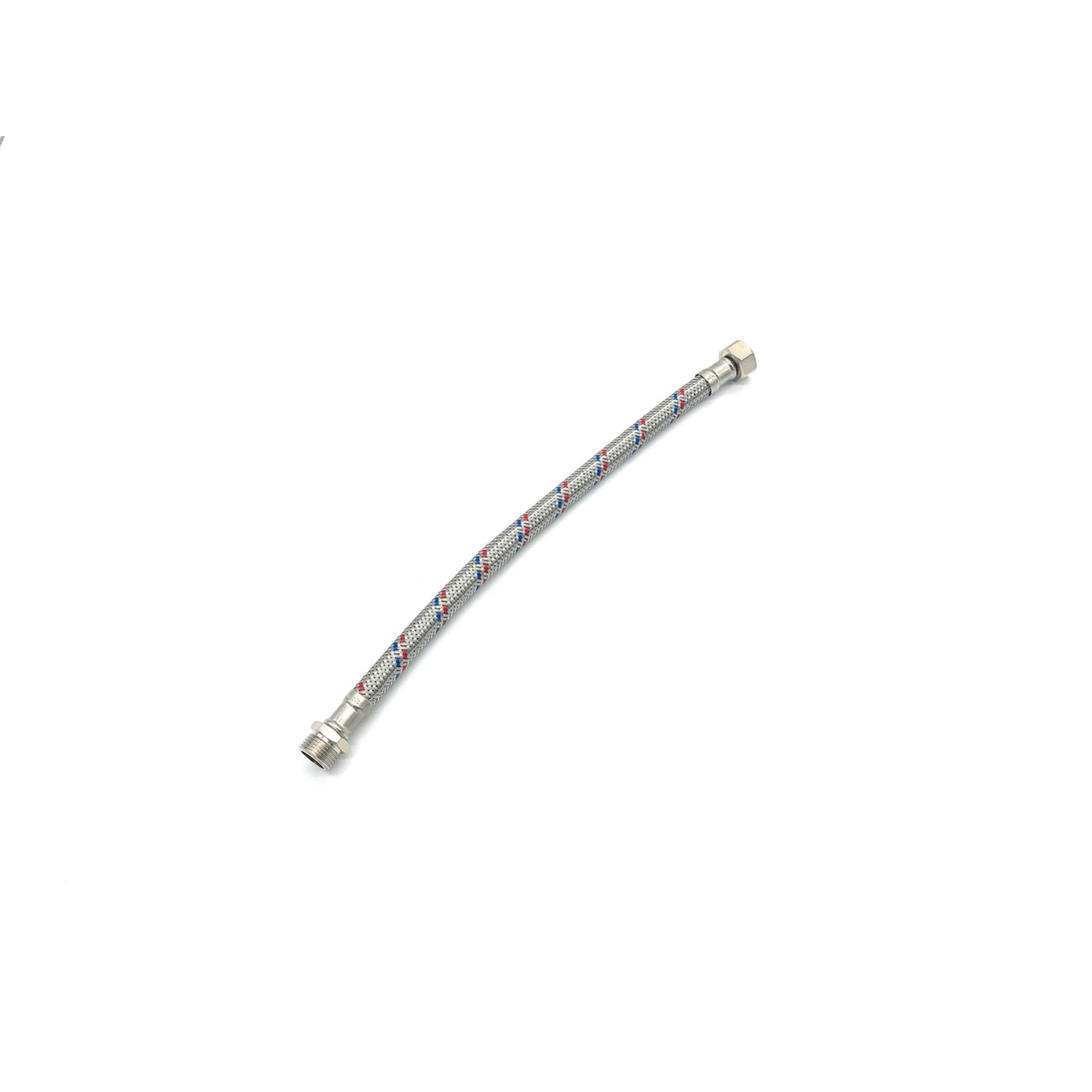 Fluvius Wężyk nierdzewny 3/8 x 3/8 L80 wz