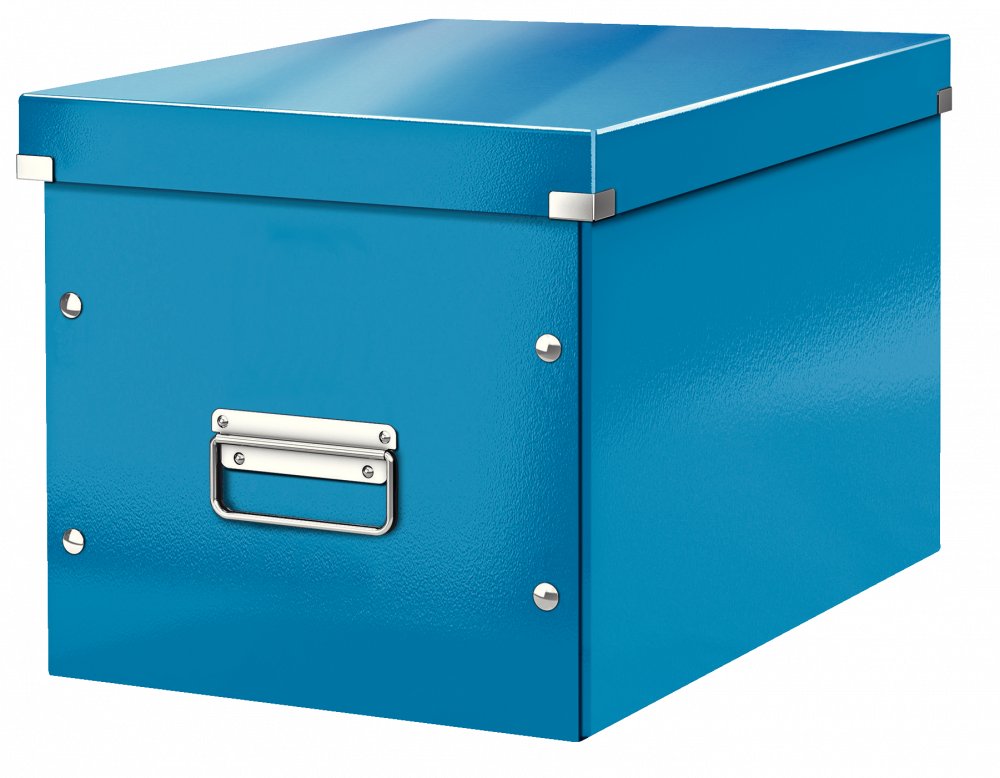 Pudło uniwersalne Leitz Click&Store, rozmiar L (320x310x360mm), niebieski