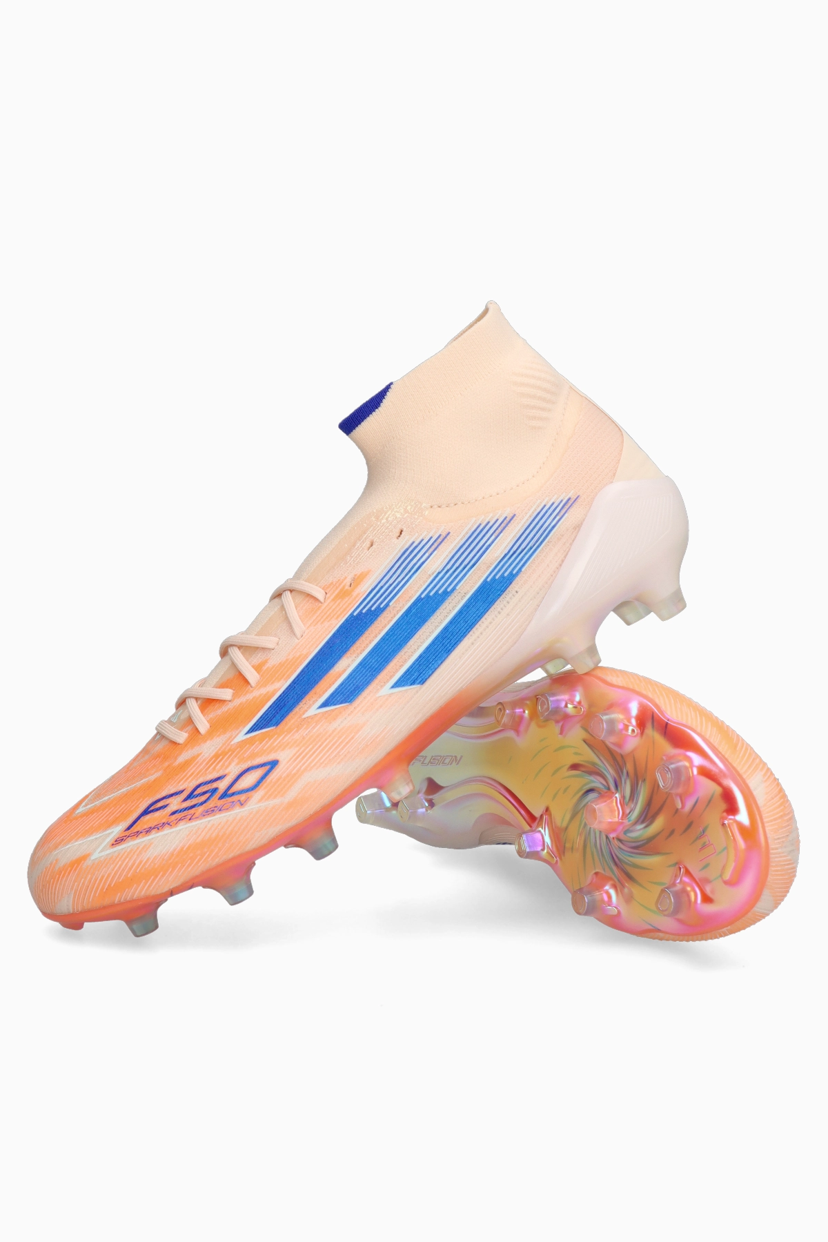 Korki adidas F50 Elite Mid FG/AG Damskie - Pomarańczowy