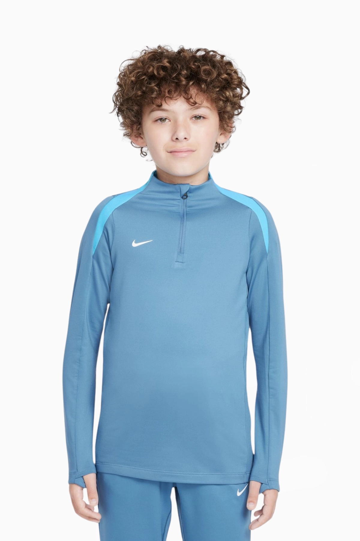 Bluza Nike Dri-Fit Strike Junior - Błękitny