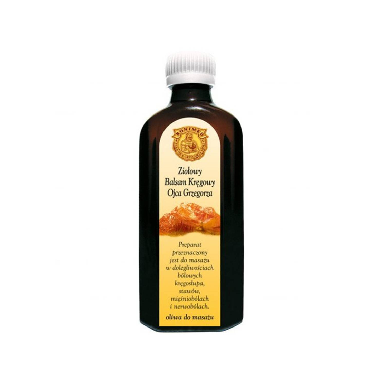 Ziołowy balsam kręgowy ojca grzegorza - oliwa do masażu, 100 g