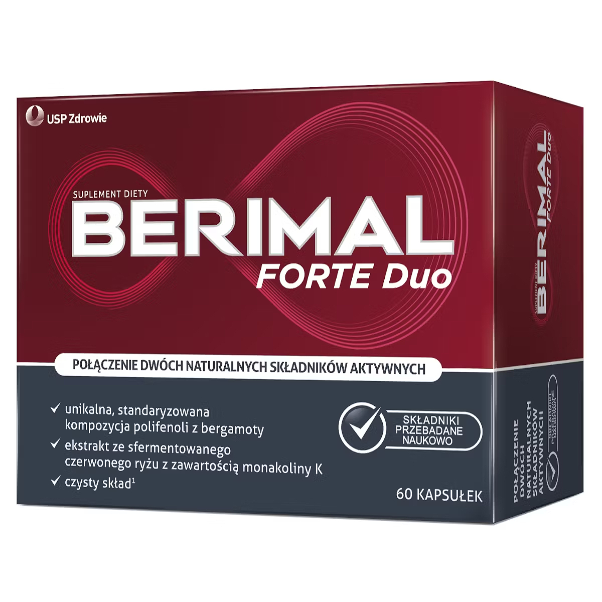 Berimal forte duo, 60 kapsułek (data ważności: 31.12.2025)