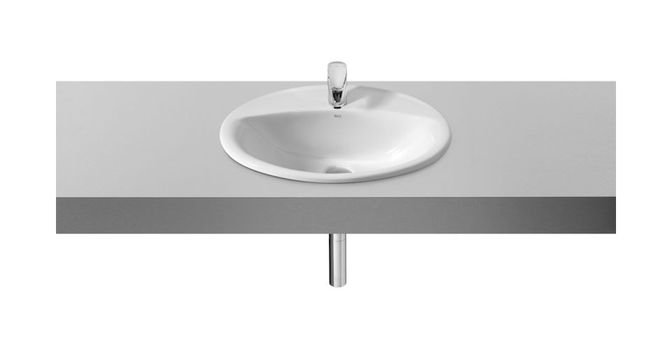 Roca Aloa umywalka 56x47,5 cm wpuszczana Supraglaze biała A327865S00 - Wysyłka w 24h