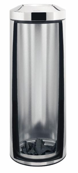 Brabantia kosz na śmieci 30 l samogaszący stal polerowana 287527