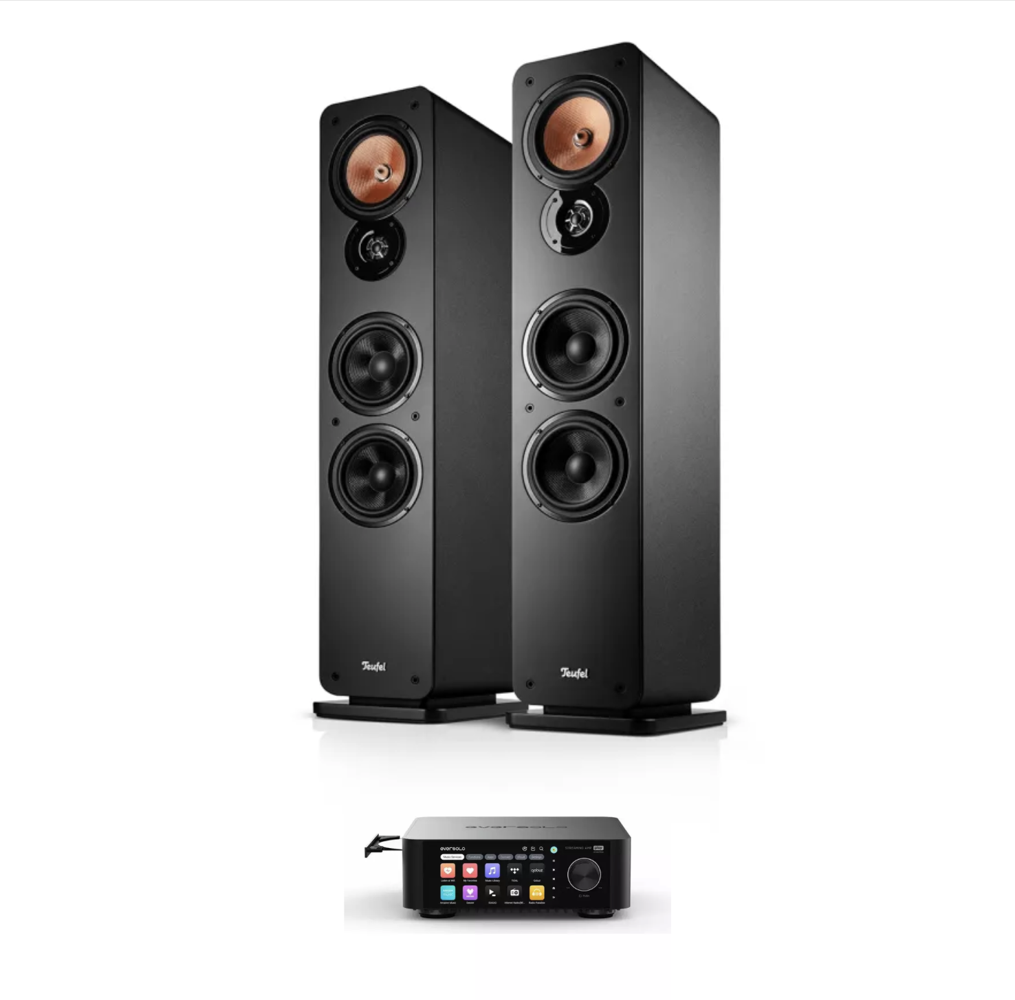 Ultima 40 mk4 + eversolo play cd edition