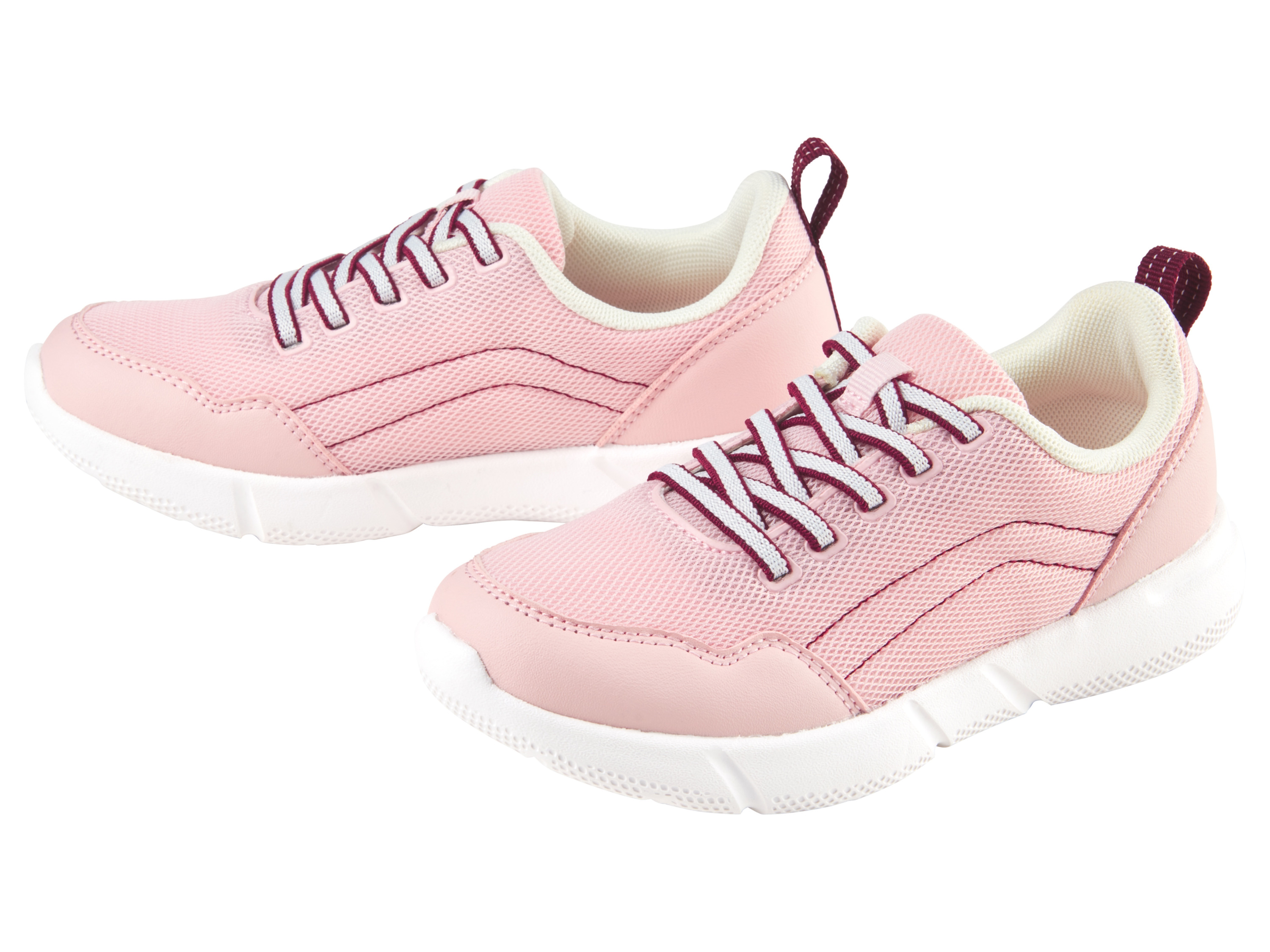esmara Buty dziecięce z elastycznymi sznurówkami Różowy, 35