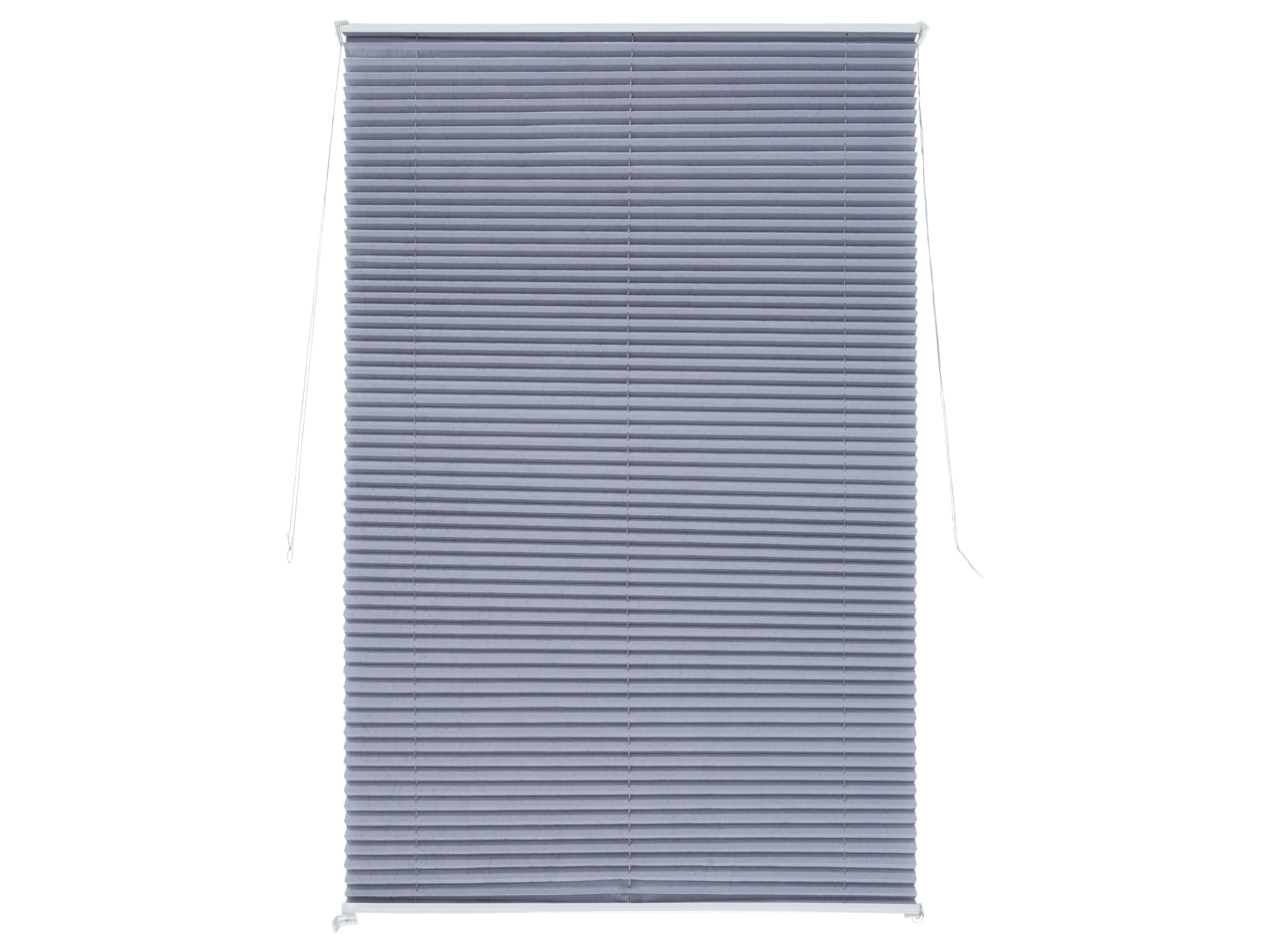 LIVARNO home Roleta plisowana na drzwi, 90 x 200 cm, Szary, Odporna na promieniowanie UV, Zabezpieczenie przed dziećmi