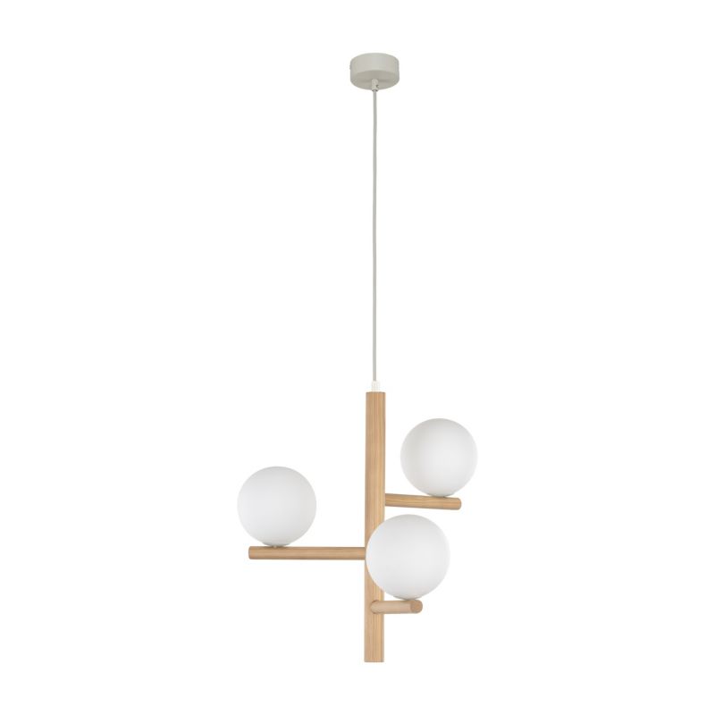 Lampa TK-Lighting Estera Wood Wisząca 3 - 1 szt.