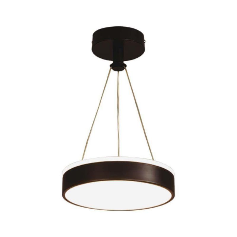 Lampa wisząca V-TAC Vt-7765 czarna wym: 50 x 24 x 24 cm wbudowany LED 12W 1 szt.