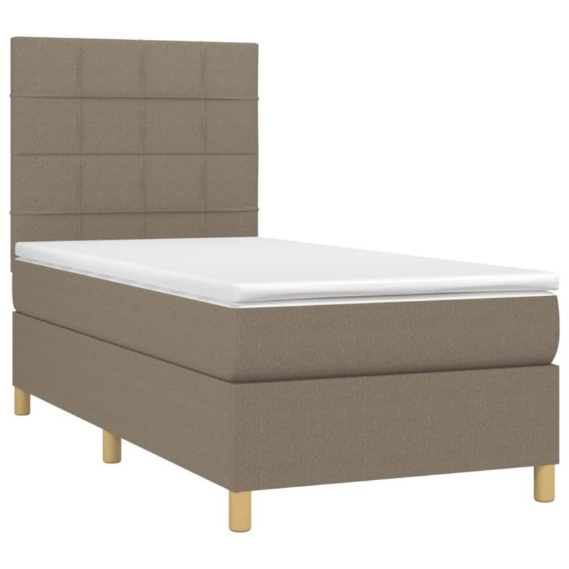 Łóżko kontynentalne WaszeMeble 90x200 Brązowe WM-3135409 1 szt.