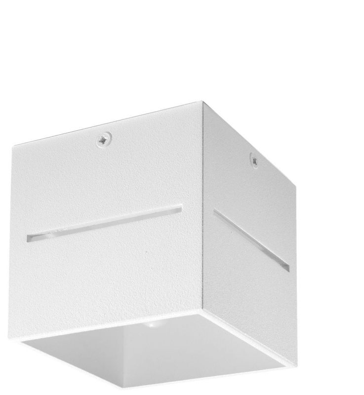 Spot Sollux Lighting Lobo biały 1 x G9 x 40W IP20 wym: 10 x 10 cm - 1 szt.