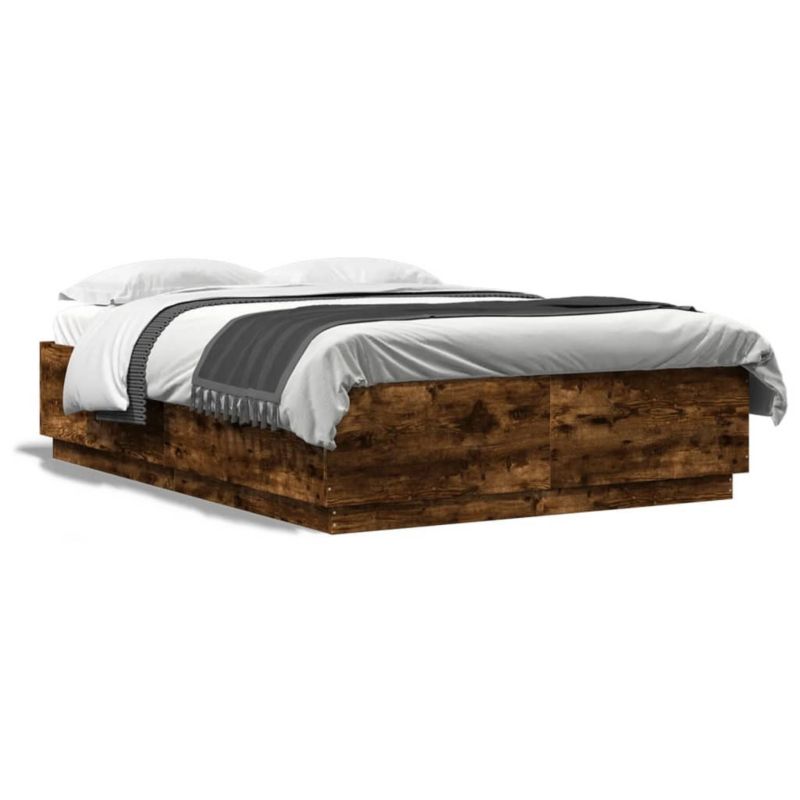Łóżko drewniane WaszeMeble 120x200 cm brązowe WM-3209713 1 szt.