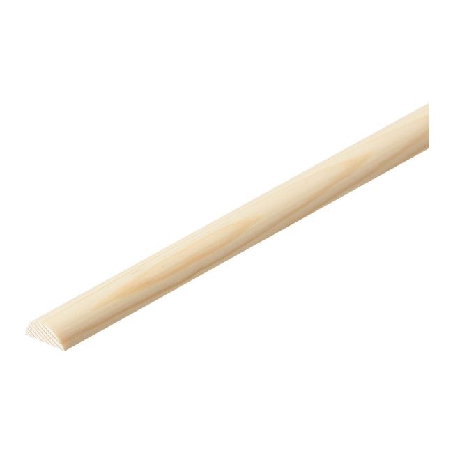 Półwałek bezsęczny 5 x 9 x 2400 mm sosna