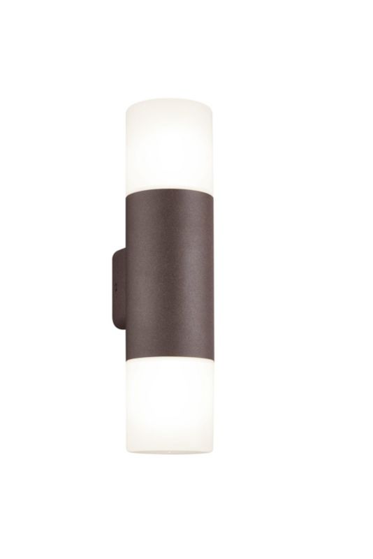 Kinkiet ścienny zewnętrzny Trio Hoosic miedziany 2 x E27 x IP44 wym: 33 x 8,5 x 8,5 cm - 1 szt.