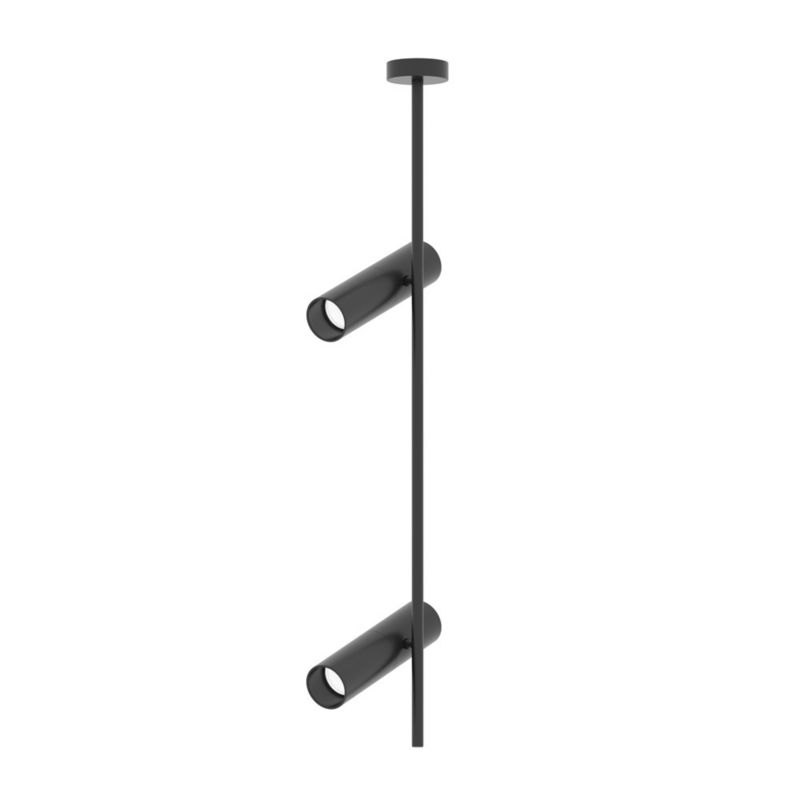 Lampa sufitowa wisząca Maytoni Elti 0198 czarna reflektorki 2xGU10 x 50W 1 szt.