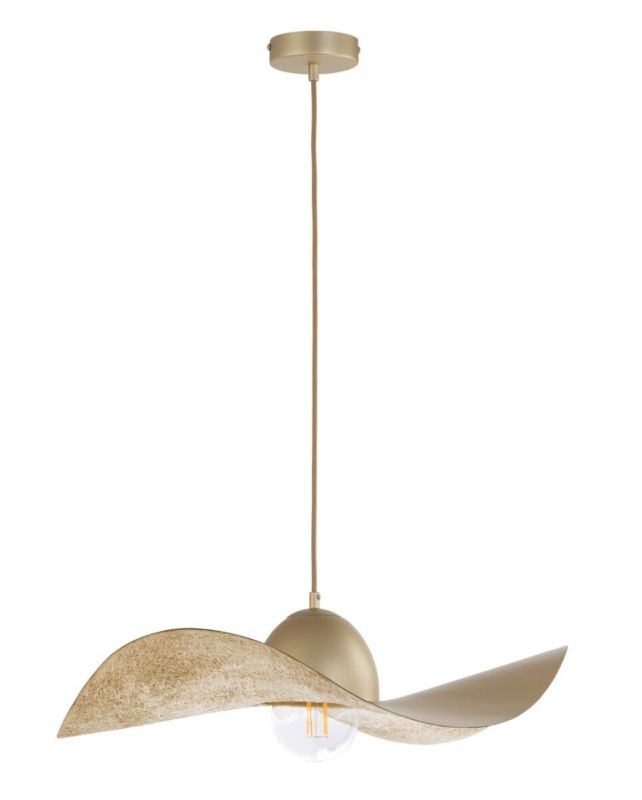 Lampa wisząca Sigma Lighting Kapello 9058 złota dekoracyjna 1xE27 x 1 szt.