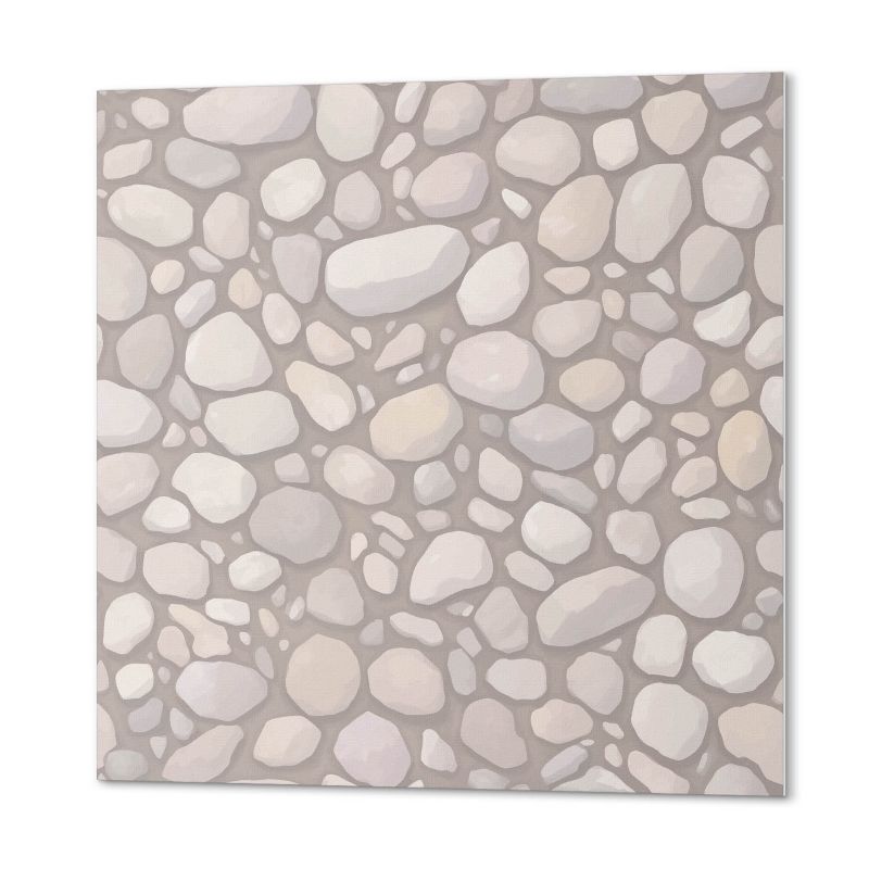 Okładzina Ścienna Z Grafiką PCV ArtPrintCave 50x50 cm Naturalny wzór kamieni 4 szt.