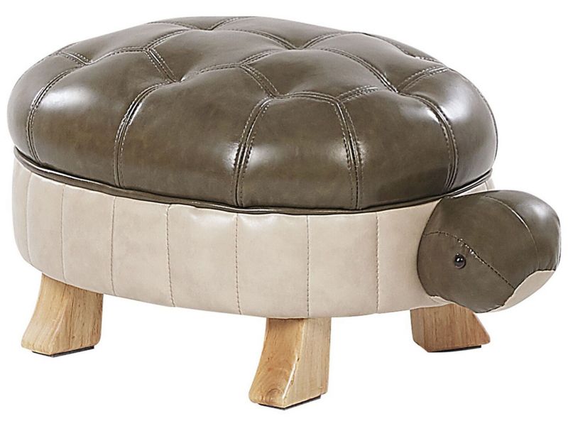 Pufa zwierzak ekoskóra zielona Turtle 1 szt.