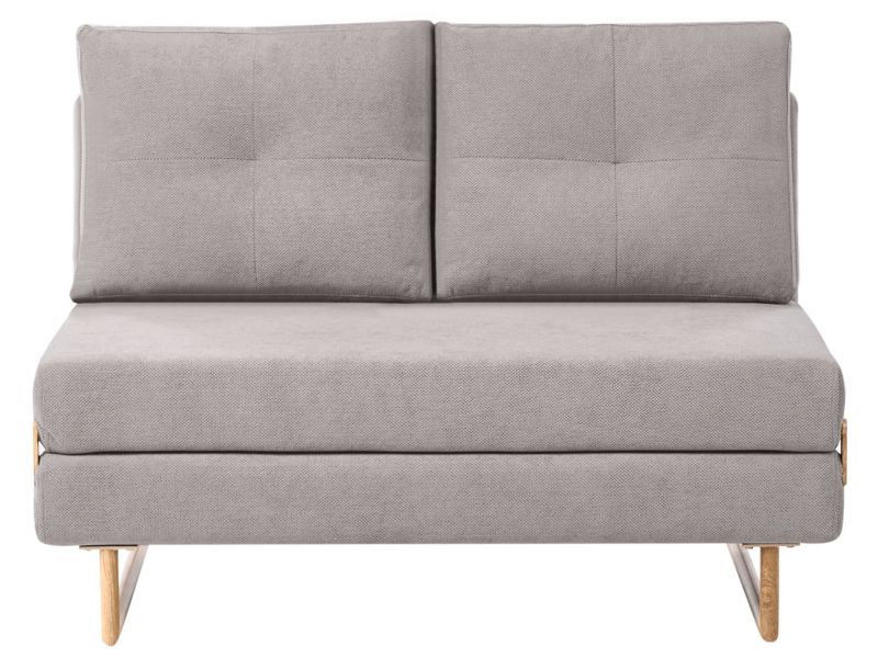 Sofa rozkładana dla 2 osób Jerslev Szary 1 szt.