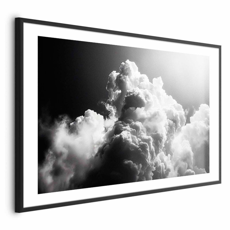 Plakat Artgeist Chmury marzeń 90x60 cm z ramą czarną 1 szt